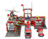 General Jim's Fire Station Multi Emergency Vehicle, 774 Piece Modular Building Block Bricks Toy