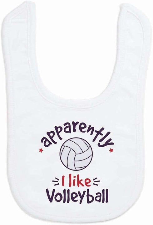 ChalkTalkSPORTS Soft Microfiber Volleyball Baby & Infant Bibs