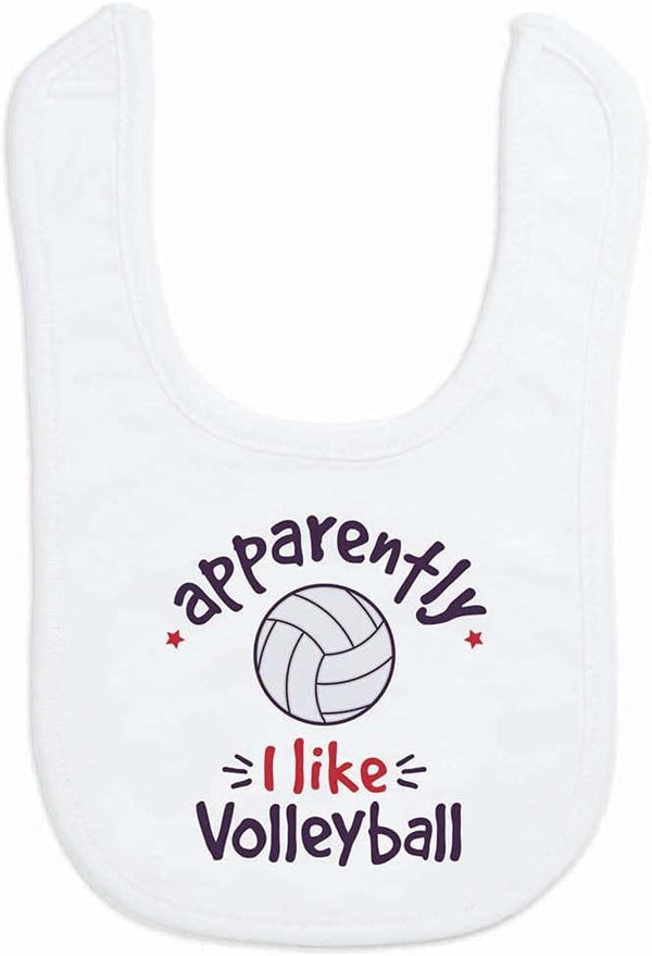 ChalkTalkSPORTS Soft Microfiber Volleyball Baby & Infant Bibs