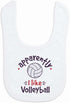 ChalkTalkSPORTS Soft Microfiber Volleyball Baby & Infant Bibs