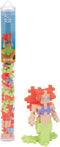 Plus Plus 3D Figure Building Block Set, Mermaid Girl Mini Maker Tube, Fun STEM Toys for Kids, 70 Interlocking Pieces