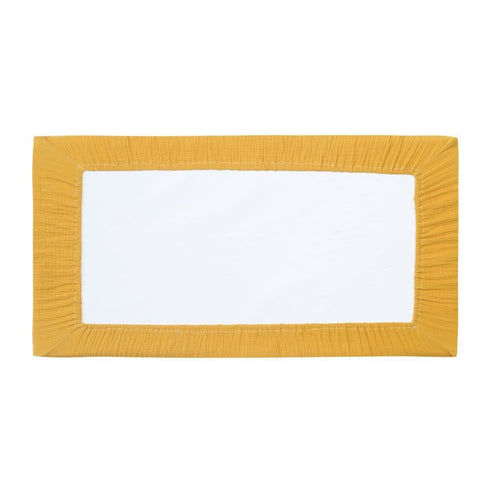 Newborn,32in 16in 5in,Ginger Cotton Changing Pad Cover,Unisex Diaper Change Table Sheet Ultra Soft Diaper Change Table