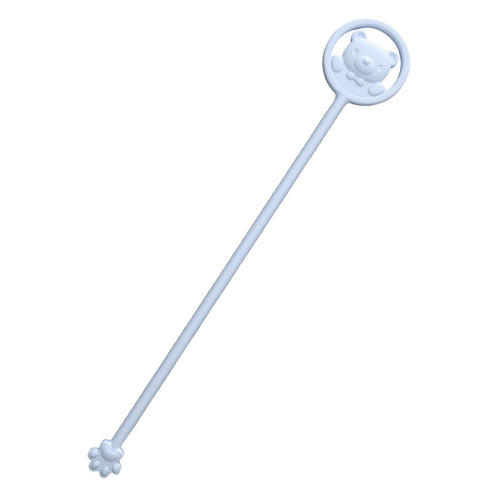 GKOXUQ Baby Milk Powder Stirrer Lovely Stir Stick Mixing Rod with Over-Heat Reminding Silicone Mixing Accessory