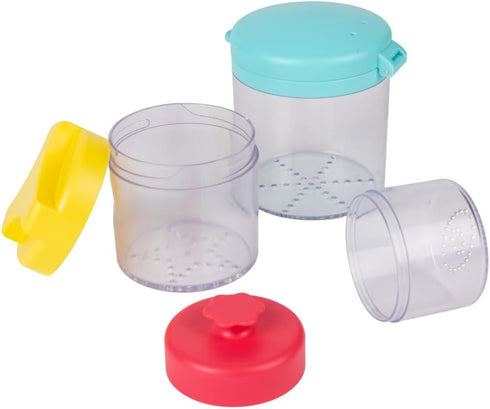 Leticia's Corner Montessori Grip Canister Toy Set for Infants, Toddlers and Preschoolers,