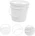 Holibanna Large Plastic Wipe Dispenser Bucket with Lid and Handle Portable Wipes Container for Car and Baby Use