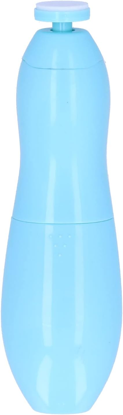 Trimmer 0-3 6 Baby Electric Nail Kit with LED Light, Safe Newborn Nail File Clippers for Years, Portable, Light Blue