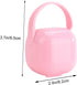 Set 2 Yardwe Portable Pacifier Box for Infants Pcs Lidded Soother Case Dustproof Design Convenient Travel Storage