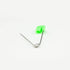 OsoCozy Cloth Diaper Nappy Pins, 100 Packs, 100 Stainless Steel Safety Pins, Light Green
