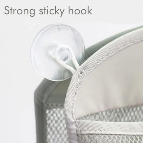 Mesh Bath Toy Storage, Bath Toy Holder and Organizer Bag for Kids & Baby, Compatible with Bath Toy Storage, Shark Design