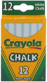 Crayola Non-Toxic Bundle: White Chalk (12 ct box) and Colored Chalk (12 ct box)