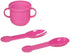 Lissi Dolls Talking Baby - 13 Inch Doll with Feeding Accessories in Pink