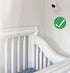 Vusee 2 Pack Anywhere Baby Monitor Wall Mount No-Drill Adhesive Shelf for Cameras Compatible with Most Baby Monitor