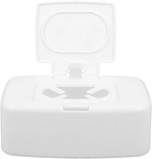 6.68 4.13 2.36 Inches MAGICLULU Refillable Baby Wipes Container Plastic Dispenser with Nonslip Base Portable Wet Tissue