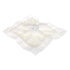 Apricot Lamb Stuffed Animals Security Blanket, White Bunny Rabbit Infant Nursery Plush Snuggler 14 Inches