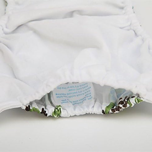 Sigzagor 2 7 to Years Old Junior Big Cloth Diaper Pocket Reusable Washable Baby Toddler (Dot Fox)