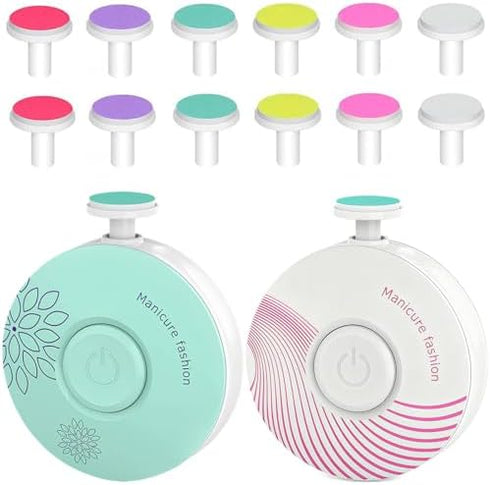Newborn Baby Nail Trimmer Set, Gentle Electric Nail File for Sensitive Nails