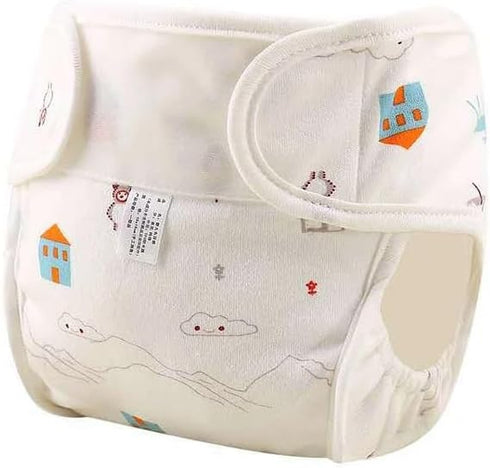 Reborn Baby Doll Diapers - 4 PCS Reusable Doll Diapers for 17-22 inch Dolls