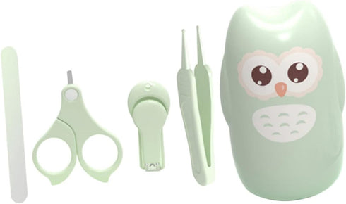 Boy Girl Nail Clippers Manicure Tools Set Ergonomic Handle Portable Nails Kit