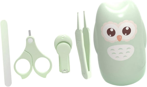 Boy Girl Nail Clippers Manicure Tools Set Ergonomic Handle Portable Nails Kit