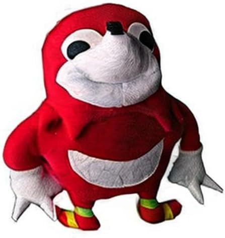 Do You Know The Way Ugandan Knuckles Plush Stuffed Toy, 10 inch