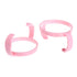 DGFJY 2 Pack 2 Count Baby Bottle Holder Feeding Bottles for Comotomo Easy Cleaning (Pink/Green) Easy Grip Plasic
