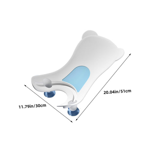 Counter SUPVOX Ergonomic Baby Bathing Portable Bath Mat Baby Bath Seat for Non-Slip Versatile Wash Basin