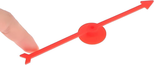 2Pcs Set Spinner Game Engaging Board Arrow Home and School Party Spinners Plastic Craft with Suction Cup Board Games