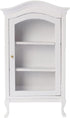 Dollhouse Furniture Display Shelf, 1:12 Scale Miniature Bookshelf Cabinet, Classic Wooden Storage for Mini Accessories