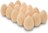 Fake Eggs to Paint, Pack of 30 Smooth Standable Wooden Eggs for