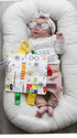Lovey Chew Blanket Crinkle Toy Tag Square Sensory by Baby Jack - Wizard Design