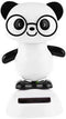 Black and White Solar Dancing Panda Bear Tiger - Shaking Dancing Animal Figurine for Car Interior Home Decor