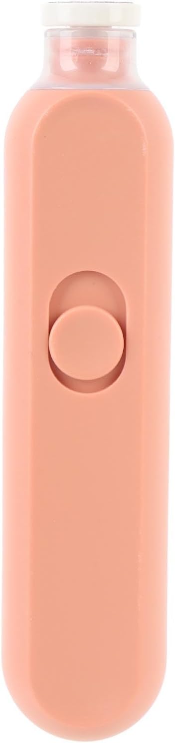 ZJchao Trimmer Electric Baby Nail Clipper Gentle Nail with Night Light for Newborns (Orange)