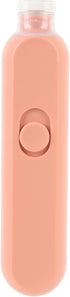 ZJchao Trimmer Electric Baby Nail Clipper Gentle Nail with Night Light for Newborns (Orange)