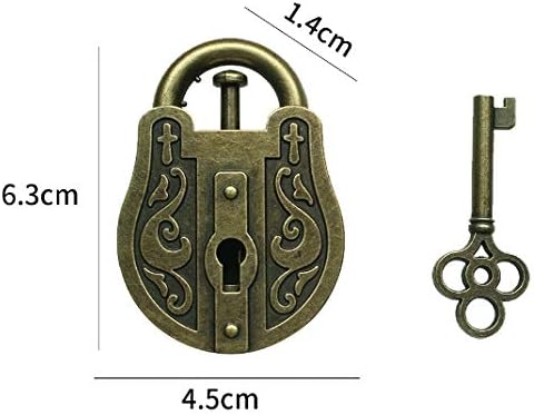 GINFH 3D Brain Teaser Puzzle Unlock Interlocking Puzzle Metal Hole Lock Adult Educational Toy IQ Puzzle (Lock Metal