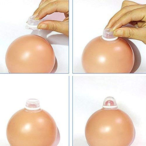 Nipple Pullers or Everters for Flat and Inverted Nipples - 1 Pair with Travel Case Included