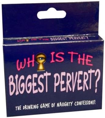Who's The Biggest Pervert Card Game for Adult Entertainment
