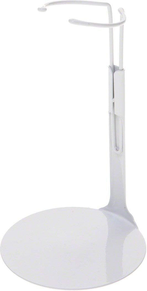 Kaiser Doll Stand 2001 - White Doll Stand for 6 1/2" to 10" Dolls and Action Figures, 3-Pack (Best for 8" Dolls)