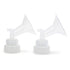 Ameda Mya Breast Pump Replacement Flanges 30mm, 2 Count, Comfort Fit Angled Flange