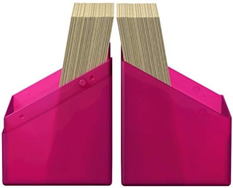 Ultimate Guard Boulder 80+ Classic Deck Case for 80 Double-Sleeved TCG Cards, Rhodonite, Secure Storage