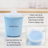 5pc Set Re-Play Tiny Dining Feeding Supplies for Babies and Toddlers, Includes Food Tray, Cup, Bowl, Utensils, Made