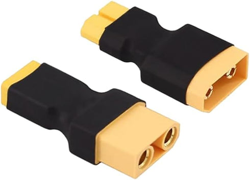 XT60 to XT90 Adapter, XT60 to XT90 Connector Without Wires, RC LiPo Battery Connectors