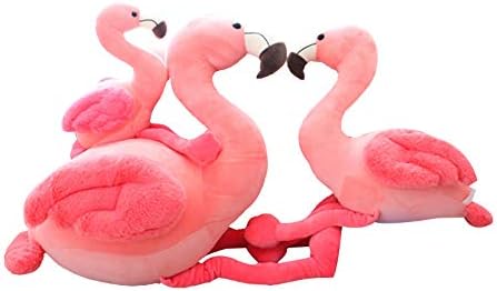 AIXINI 35.4inch Soft Plush Flamingo Stuffed Animal - Pink Flamingo for Girls Kids Birthday Gifts