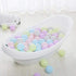 PlayMaty Ball Pit Balls - 2.75 inches Plastic Crush Proof Stress Balls, Phthalate & BPA Free, Pack of 50 with Storage