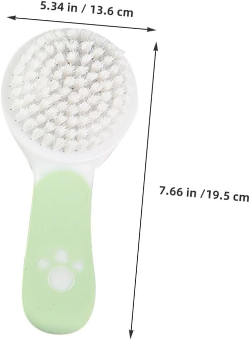 HAKIDZEL Set 2-Piece Hair Brush and Comb Soft Bristles Grooming Kit for Newborns and Toddlers for Cap Care and Registry