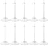 E-TING Transparent Dolls Holder Stand: Support for 9-12 Inch Dolls, Pack of 10