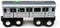 Munipals NYC Subway 6 Car Toy Train, Wooden Railway Compatible