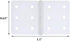 25Pcs Nylon Hinges for RC Airplane Models - Flexible and Durable