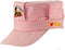 The Real Deal Girls Red Steam Engine Embroidered Train Engineers Hat with I Trains Design
