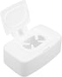 SHINEOFI Refillable Wipes Dispenser Box with Non-Slip Base Portable Wet Tissue Holder for