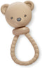 Itzy Ritzy Silicone Rattle Toy Soothing Teething Toy with Soft Jingle Sound & Easy-Grip